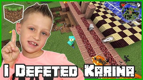 videos of ronald and karina playing minecraft
